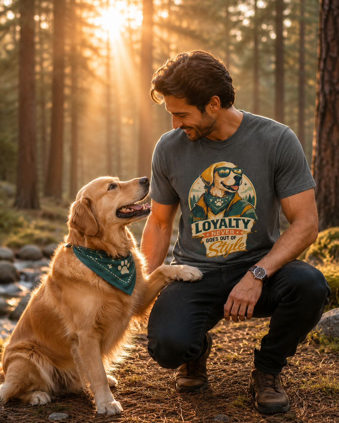 🐾 Loyalty Never Goes Out Of Style Premium Dog Lover T-Shirt | Auralith