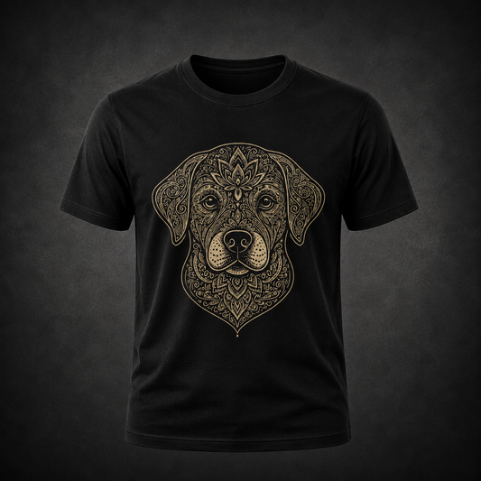 Mandala Labrador Retriever T-Shirt | Auralith