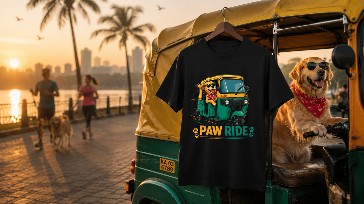 Paw Ride T-Shirt | Auralith