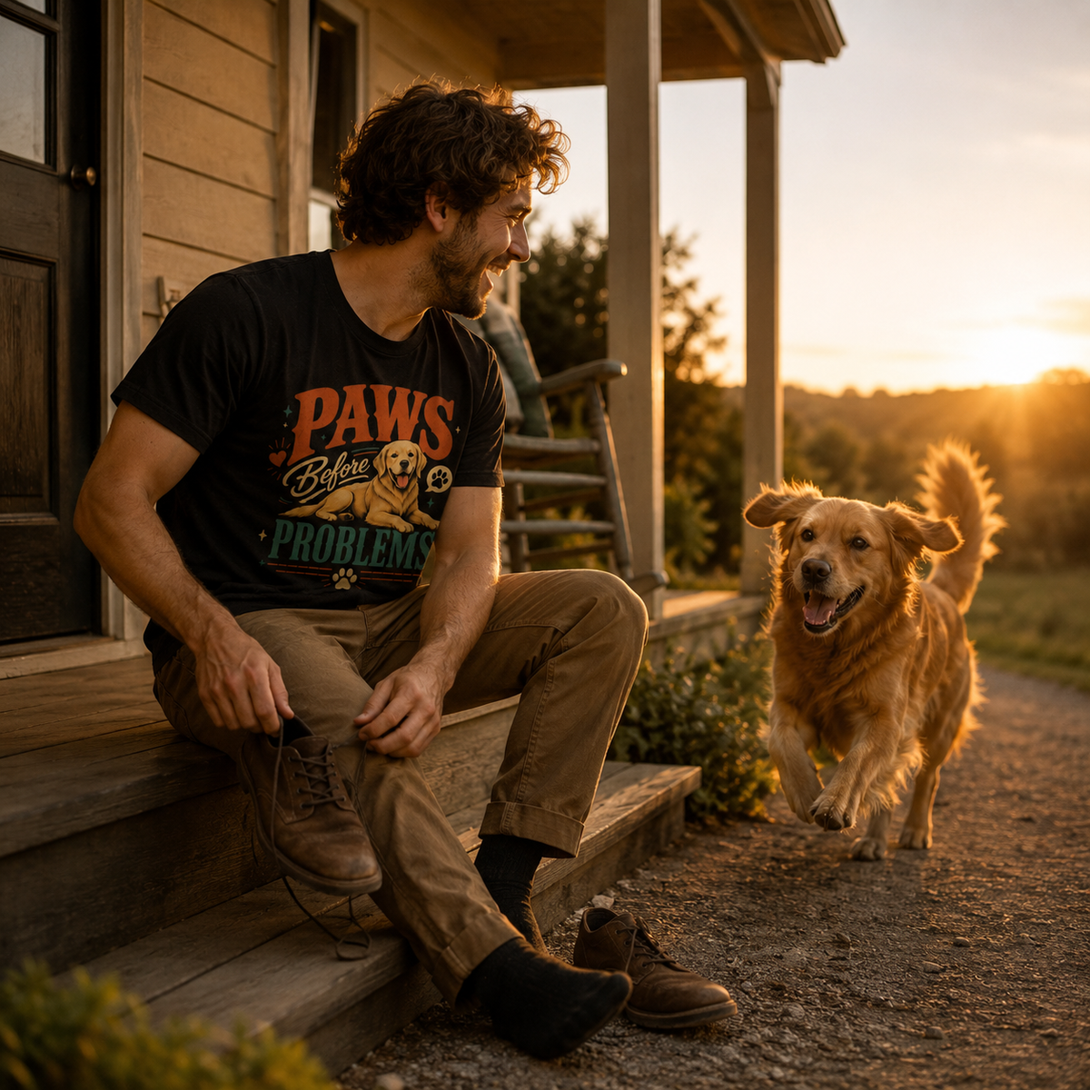 Paws Before Problems T-Shirt | Auralith