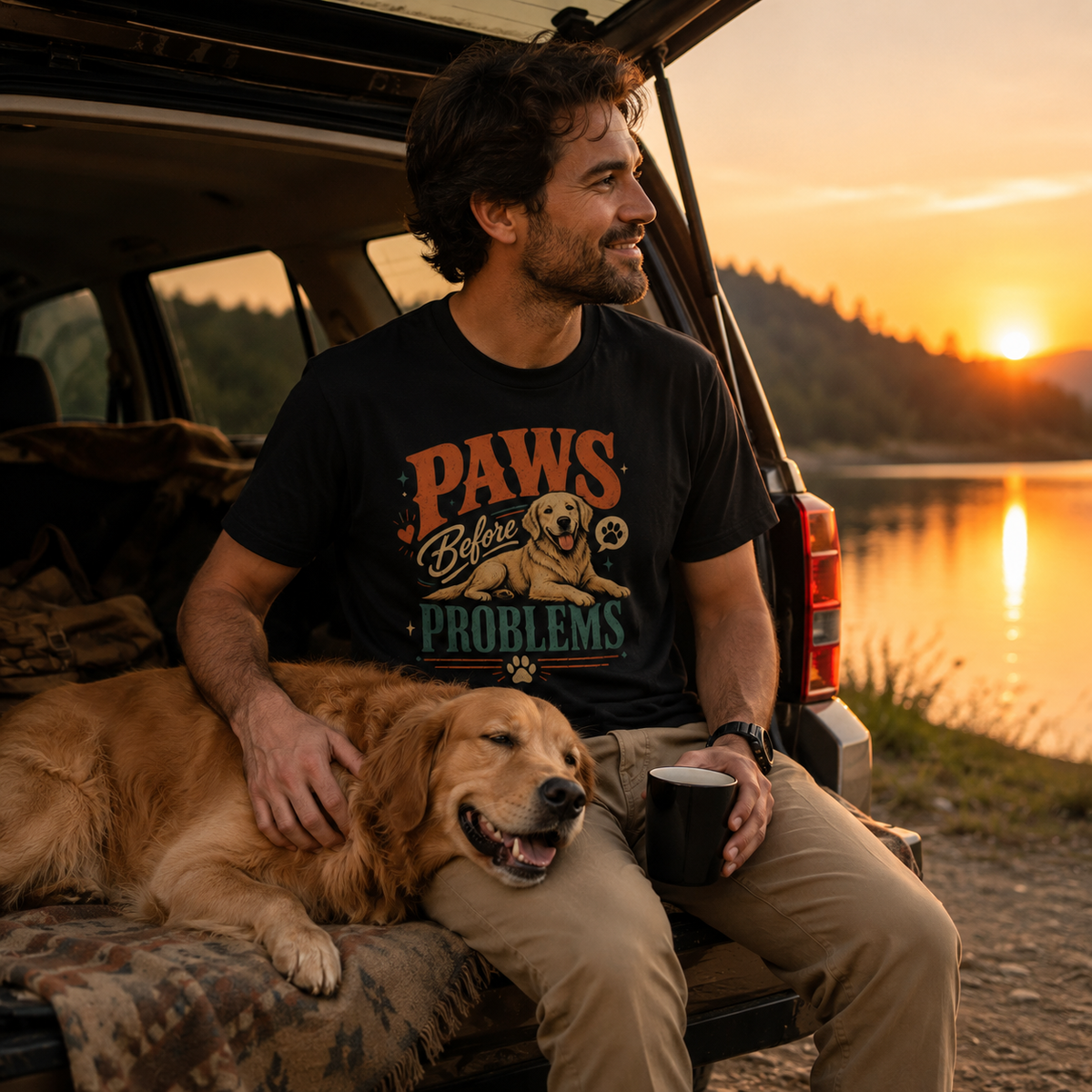 Paws Before Problems T-Shirt | Auralith