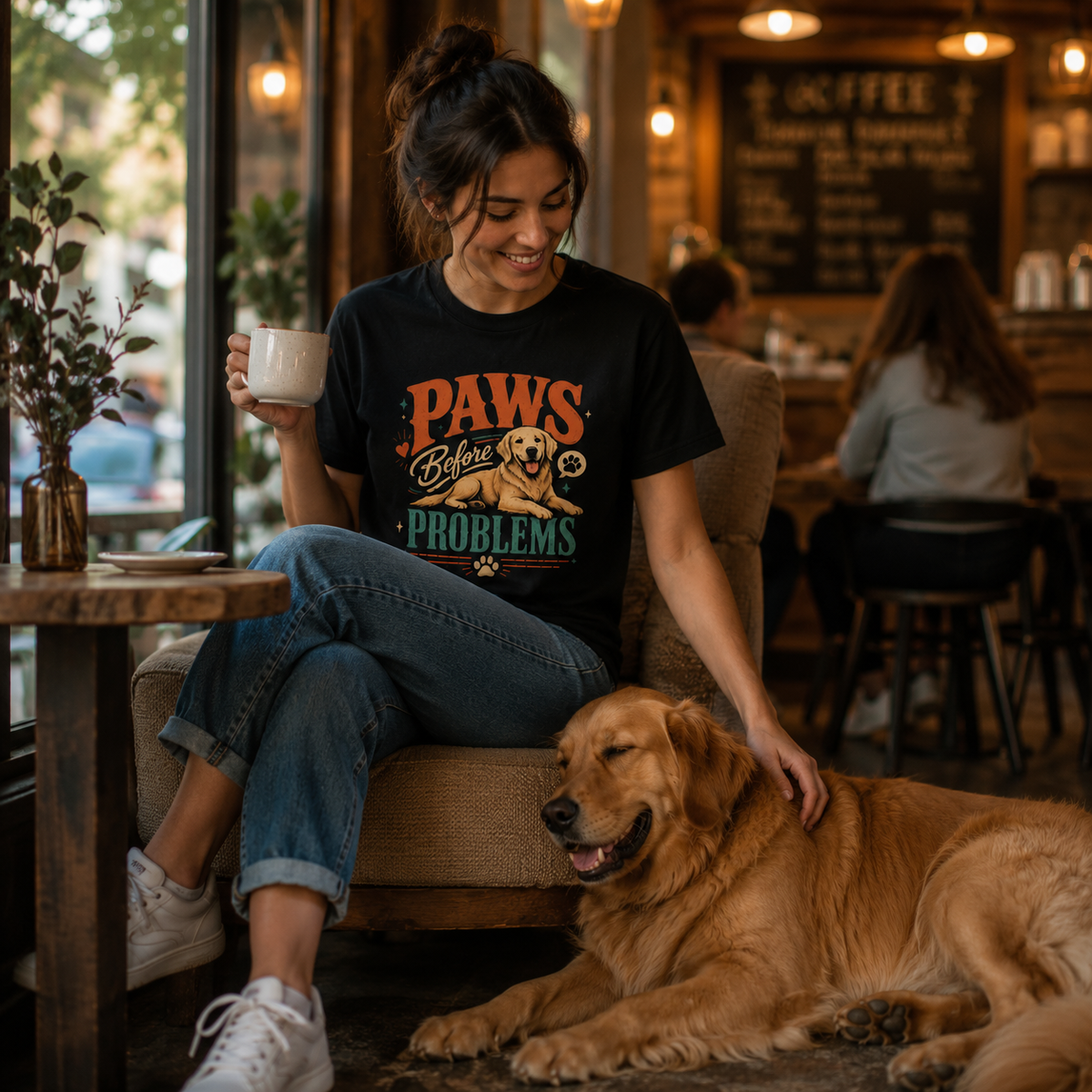 Paws Before Problems T-Shirt | Auralith