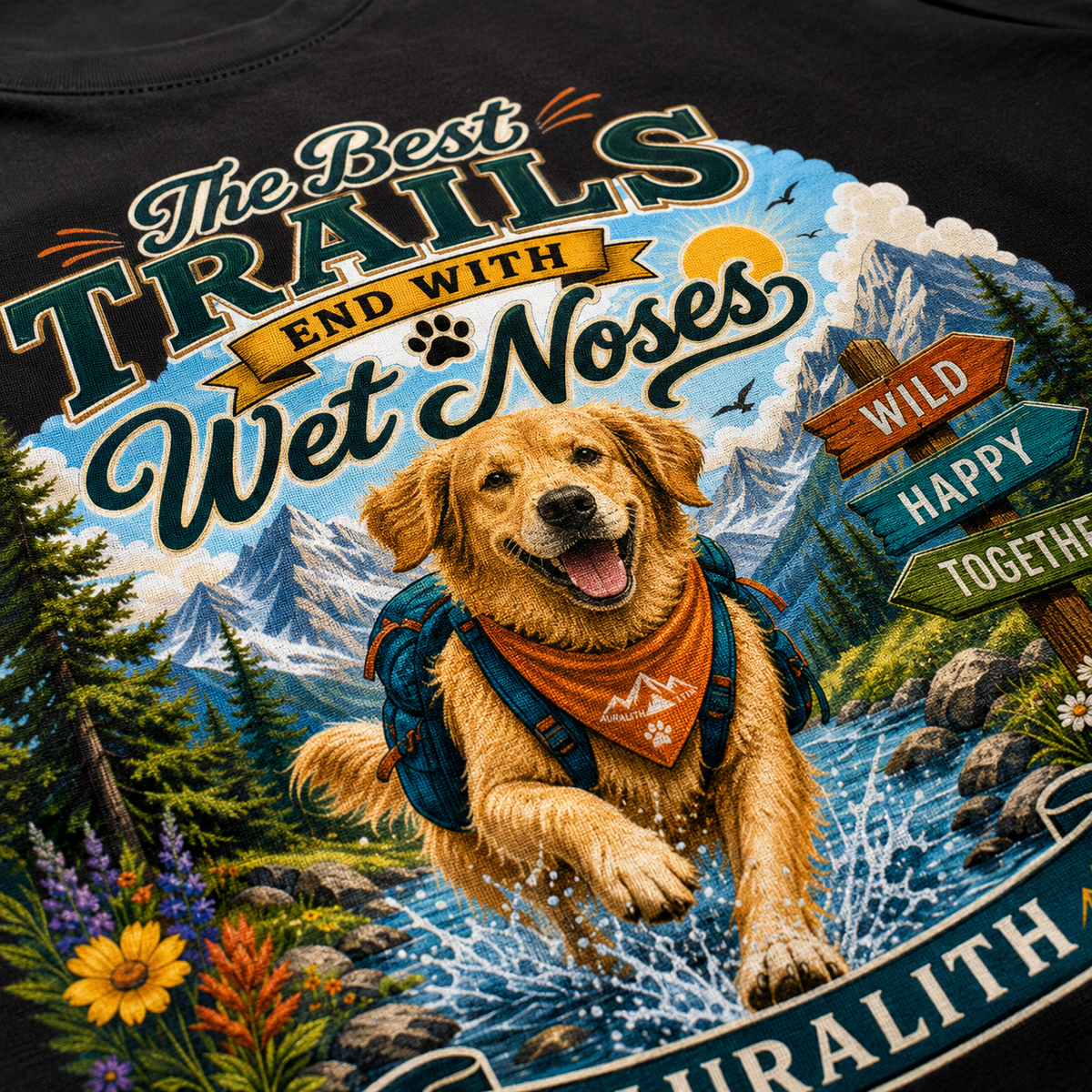 The Best Trails End with Wet Noses | Auralith