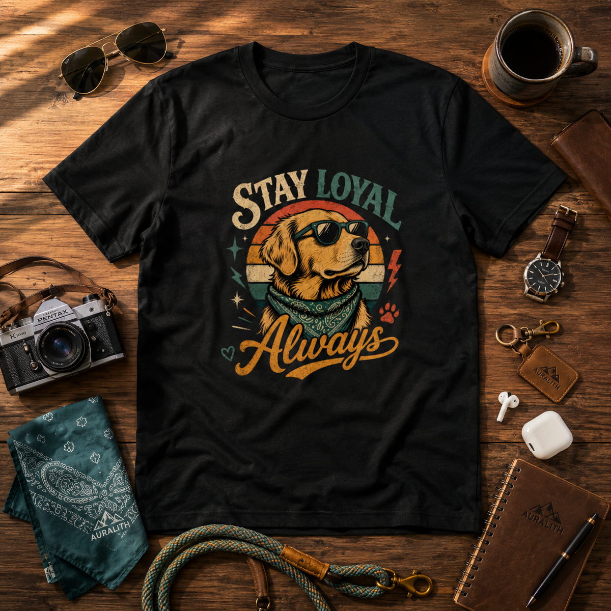 Stay Loyal Always – Premium Dog Lover T-Shirt | Auralith
