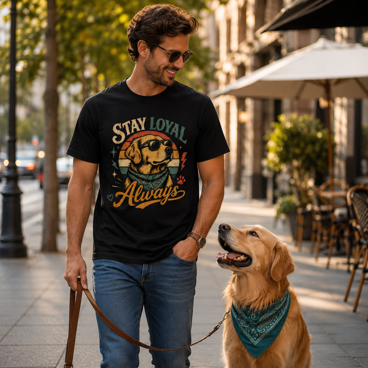 Stay Loyal Always – Premium Dog Lover T-Shirt | Auralith